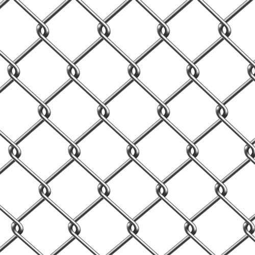 Aleko Products || Aleko Galvanized Steel 4 X 50 Feet (1.2 X 15m) Chain Link Fence Fabric, 11.5-AW Gauge CLF115G4X50-AP