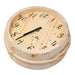 Aleko Products || Aleko Handcrafted Analog Clock in Finnish Pine Wood WJ11-AP
