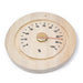 Aleko Products || Aleko Handcrafted Sauna Hygrometer in Finnish Pine Wood WJ01-AP