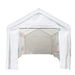 Aleko Products || Aleko Heavy Duty Outdoor Canopy Tent with Sidewalls and Windows - 10 X 20 FT - White CPWT1020-AP