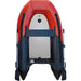 Aleko Products || Aleko Inflatable Air Floor Fishing Boat 8.4 Foot Red and Black BTSDAIR250RBK-AP