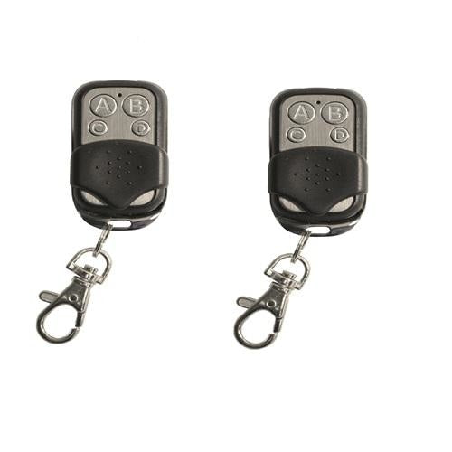 Aleko Products || Aleko Remote Control Transmitter for Gate Opener 4 Channel Lot of 2 LM122/LM124 - 2LM124-AP