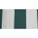 Aleko Products || Aleko Retractable Awning Fabric Replacement 13x10 Feet Green and White Striped FAB13X10GRWT00-AP