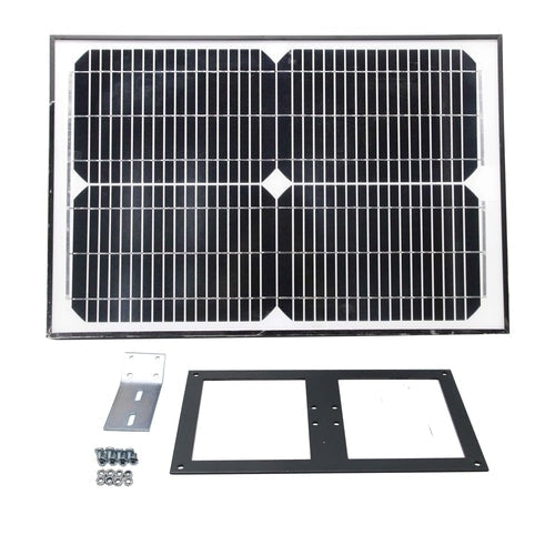Aleko Products || Aleko Solar Panel Monocrystalline 20W 24V SP20W24V-AP