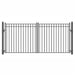 Aleko Products || Aleko Steel Dual Swing Driveway Gate Madrid Style 14 x 6 ft DG14MADD-AP