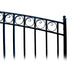 Aleko Products || Aleko Steel Dual Swing Driveway Gate Paris Style 18 x 6 ft DG18PARD-AP