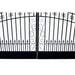 Aleko Products || Aleko Steel Dual Swing Driveway Gate Venice Style 16 x 6 ft DG16VEND-AP