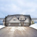 Aleko Products || Aleko Steel Single Swing Driveway Gate Munich Style 12 x 6 ft DG12MUNSSW-AP