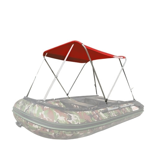 Aleko Products || Aleko Summer Canopy Tent for Inflatable Boats 10.5 ft long Red BSTENT320R-AP