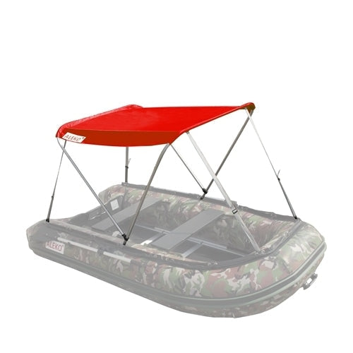 Aleko Products || Aleko Summer Canopy Tent for Inflatable Boats 8.5 ft long Red BSTENT250R-AP