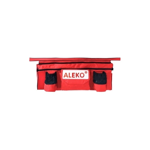 Aleko Products || Aleko Waterproof Inflatable Boat Seat Cushion with Under Seat Bag and Pockets 33 x 8 inches Red BSB250RV1-AP