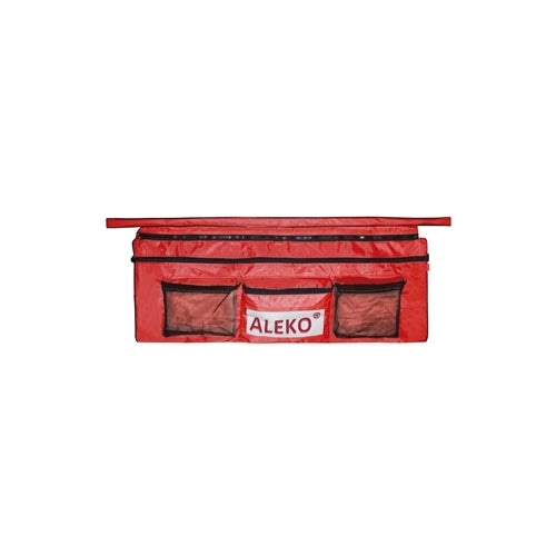 Aleko Products || Aleko Waterproof Inflatable Boat Seat Cushion with Under Seat Bag and Pockets 33x8 inches Red BSB250RV2-AP