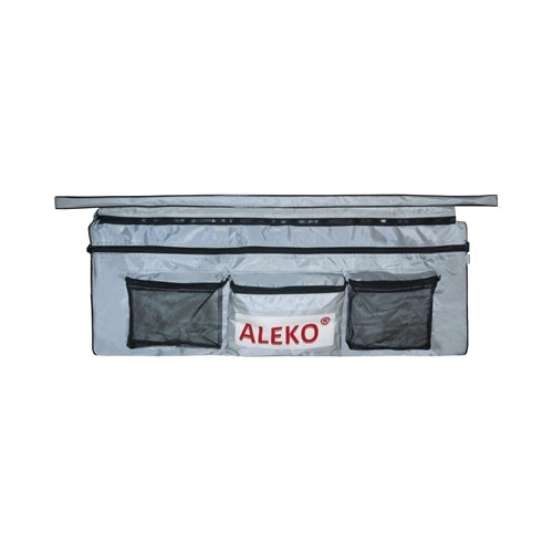 Aleko Products || Aleko Waterproof Inflatable Boat Seat Cushion with Under Seat Bag and Pockets 38x9 inches Gray BSB380GV2-AP