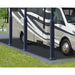 Canopia by Palram || Arcadia Alpine 12 ft. x 21 ft. Carport Kit - Grey Structure & Twin Wall Panels