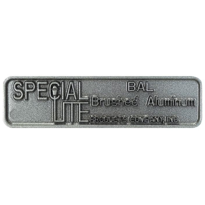 Special Lite Products || Art Nuevo Top Mount Address Plaque