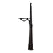 Special Lite Products || Ashland Decorative Aluminum Durable Mailbox Post with Ball Topper, Base and Mounting Bracket
