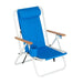 inQ Boutique || Backpack Beach Chair Folding Portable Chair Blue Solid Camping Hiking Fishing D0102Hh0I9U