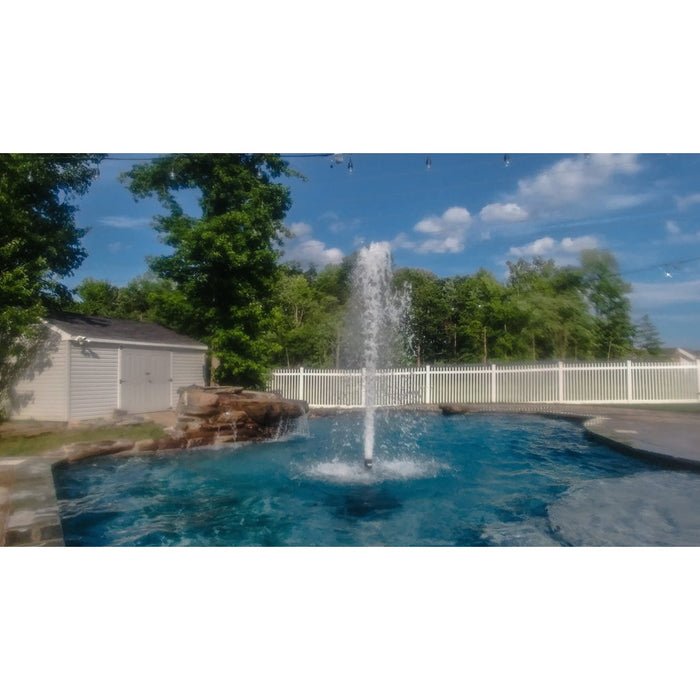 Bearon Aquatics || Bearon Aquatics 230V Horizontal Fixed Base Shallow Pond .5Hp Olympus Fountain