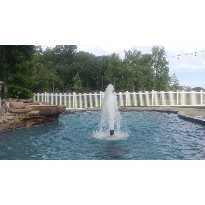 Bearon Aquatics || Bearon Aquatics 230V Horizontal Fixed Base Shallow Pond .5Hp Olympus Fountain