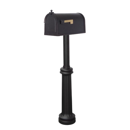 Special Lite Products || Berkshire Curbside Mailbox and Bradford Direct Burial Top Mount Mailbox Post