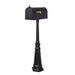Special Lite Products || Berkshire Curbside Mailbox and Tacoma Mailbox Post with Direct Burial Kit