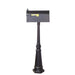 Special Lite Products || Berkshire Curbside Mailbox and Tacoma Surface Mount Mailbox Post with Base