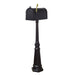 Special Lite Products || Berkshire Curbside Mailbox and Tacoma Surface Mount Mailbox Post with Base