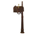 Special Lite Products || Berkshire Curbside Mailbox with Locking Insert and Ashland Mailbox Post