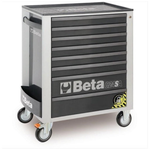 Beta Tools || Beta Tools Anti Tilt Roller Cabinet 8 Drawer C24SA/8 Grey