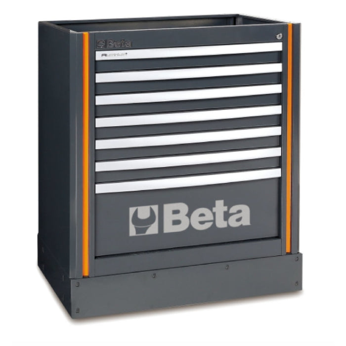 Beta Tools || Beta Tools Fixed Module With 7 Drawers C55M7