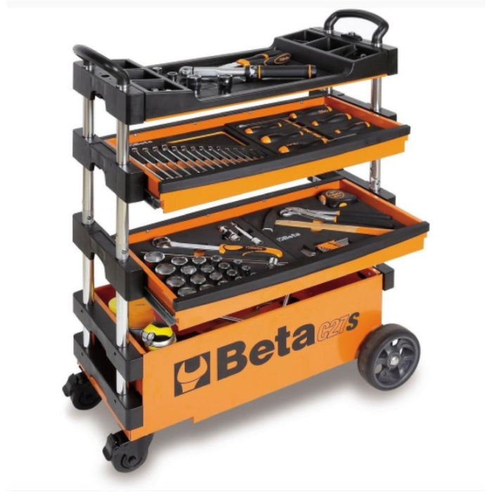Beta Tools || Beta Tools Folding Tool Trolley C27S