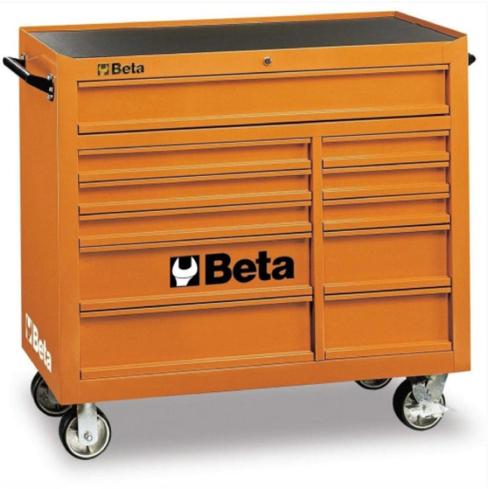 Beta Tools || Beta Tools Mobile Roller Cabinet 11 Drawer C38 Orange
