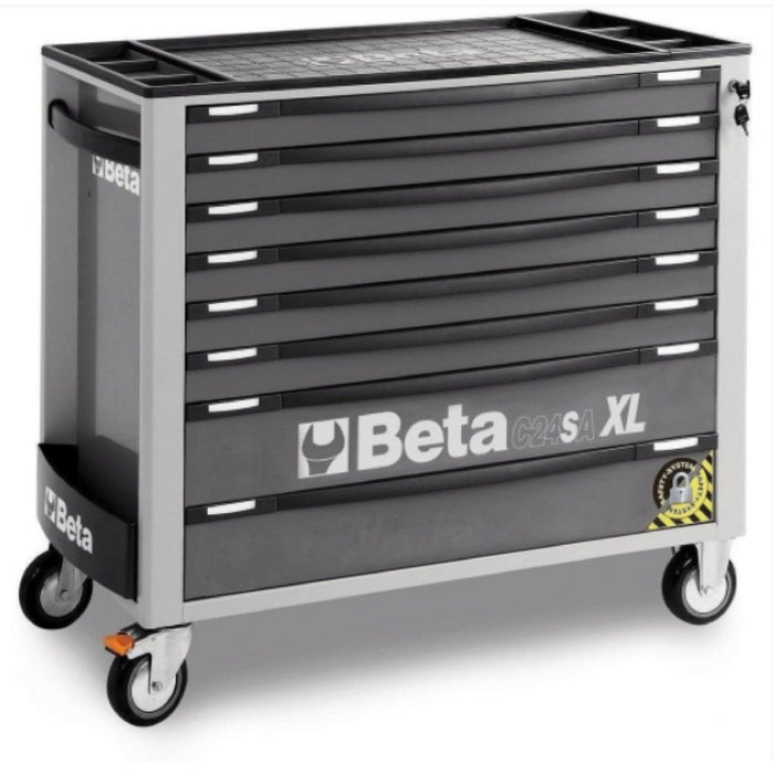 Beta Tools || Beta Tools Roller Cabinet 8 Drawer Long C24SA-XL Grey