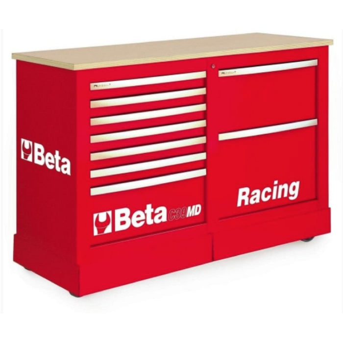 Beta Tools || Beta Tools Special Mobile Roller Cabinet C39MD Red