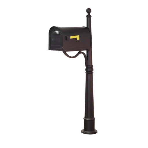 Special Lite Products || Classic Curbside Mailbox with Ashland Mailbox post