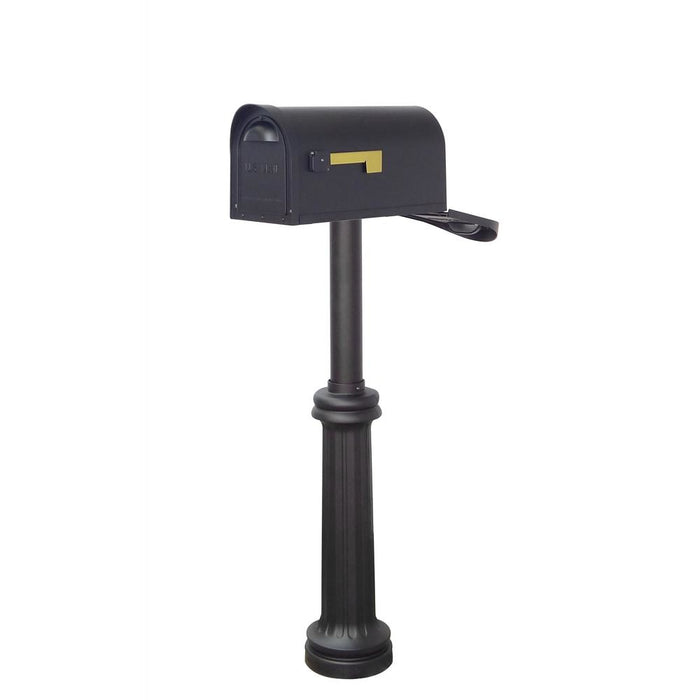 Special Lite Products || Classic Curbside Two Door Mailbox and Bradford Mailbox Post