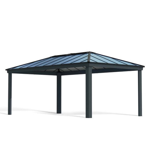 Canopia by Palram || Dallas 12 ft. x 20 ft. Gazebo Kit - Grey Structure