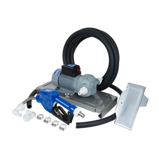 Fill-Rite || Df012Cmn520 8 Gpm 12V Def Transfer Pump With Manual Nozzle Suction Hose Discharge Hose Tote Bracket Power Cord