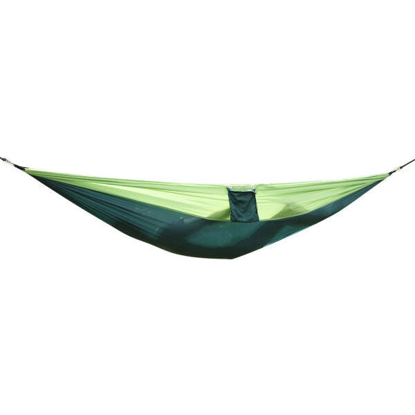 inQ Boutique || Double Outdoor Hammock Swing Bed Portable Parachute Nylon Fabric Blackish Green
