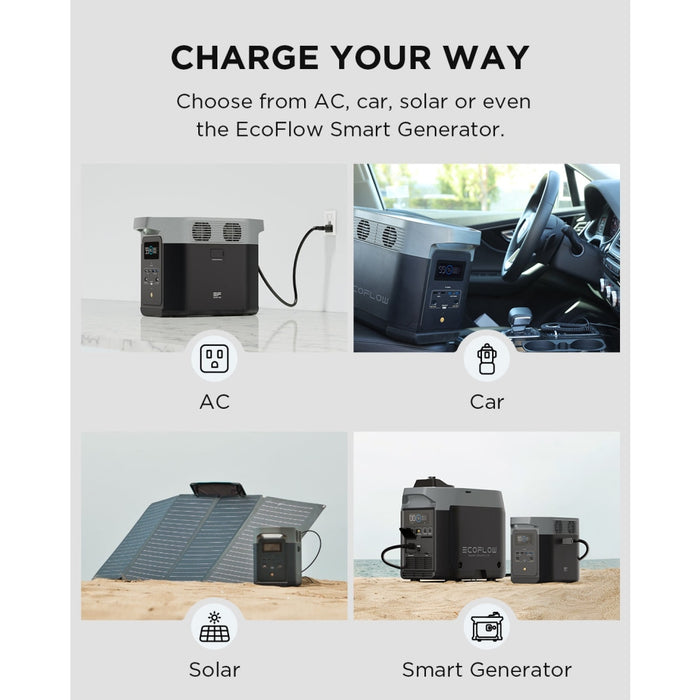 EcoFlow || EcoFlow DELTA 2 + DELTA Max Smart Extra Battery