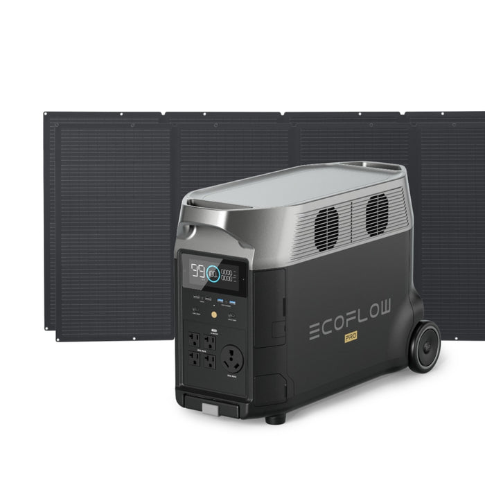 EcoFlow || EcoFlow DELTA Pro + 2 x 400W Solar Panel