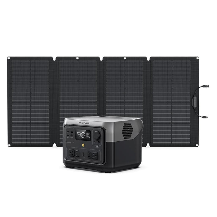 EcoFlow || EcoFlow RIVER 2 Max + 1 x 160W Portable Solar Panel