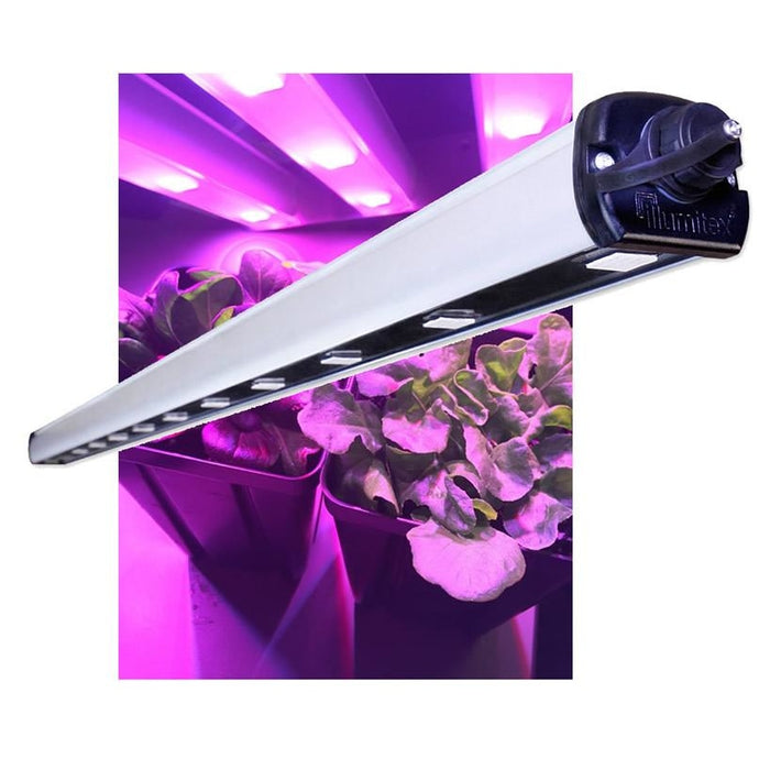 Exaco || Exaco Illumitex Eclipse Bar LED Grow Light Fixture F3 Spectrum (no plug) GEN2N
