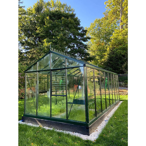 Exaco || Exaco Royal Victorian Greenhouse VI36 4mm tempered glass Green