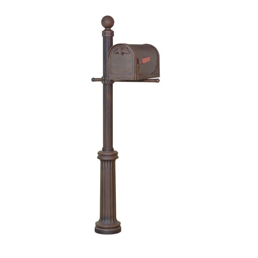 Special Lite Products || Floral Curbside Mailbox and Fresno Mailbox Post