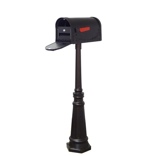 Special Lite Products || Floral Curbside Mailbox, Locking Insert and Tacoma Mailbox Post
