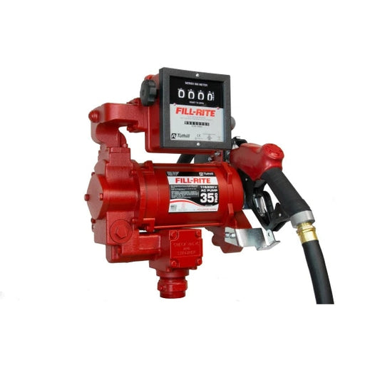 Fill-Rite || Fr311Vln 115230V 132 Lpm Fuel Transfer Pump With Mechanical Liter Meter