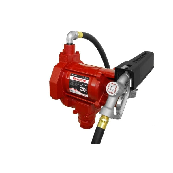 Fill-Rite || Fr410B 13 Gpm 12V Gear Motor Oil Pump With Manual Nozzle And Hose