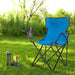 inQ Boutique || Free Shipping Smallsized Camping Folding Chair Heavy Duty Steel Frame Collapsible Padded Arm Chair With Cup Holder Quad Lumbar Back Chair Portable For Outdoorindoor Yj D0102Hec1Q7