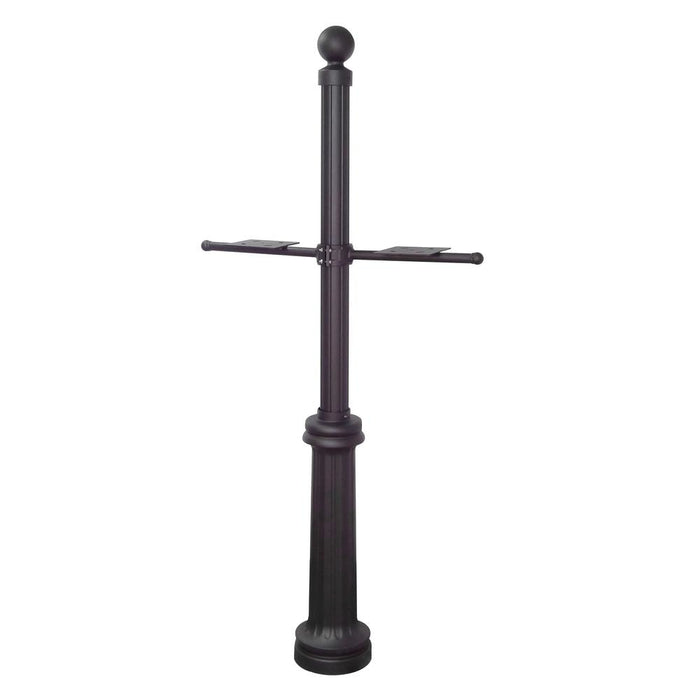 Special Lite Products || Fresno Direct Burial Mailbox Post with Single Arm